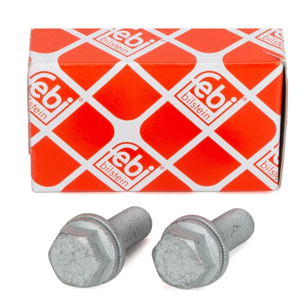2X febi Schraube Bolzen Bremssattel FüR VW Passat B5.5 Audi A4 B5 B6 B7 A6 C5 C6-image