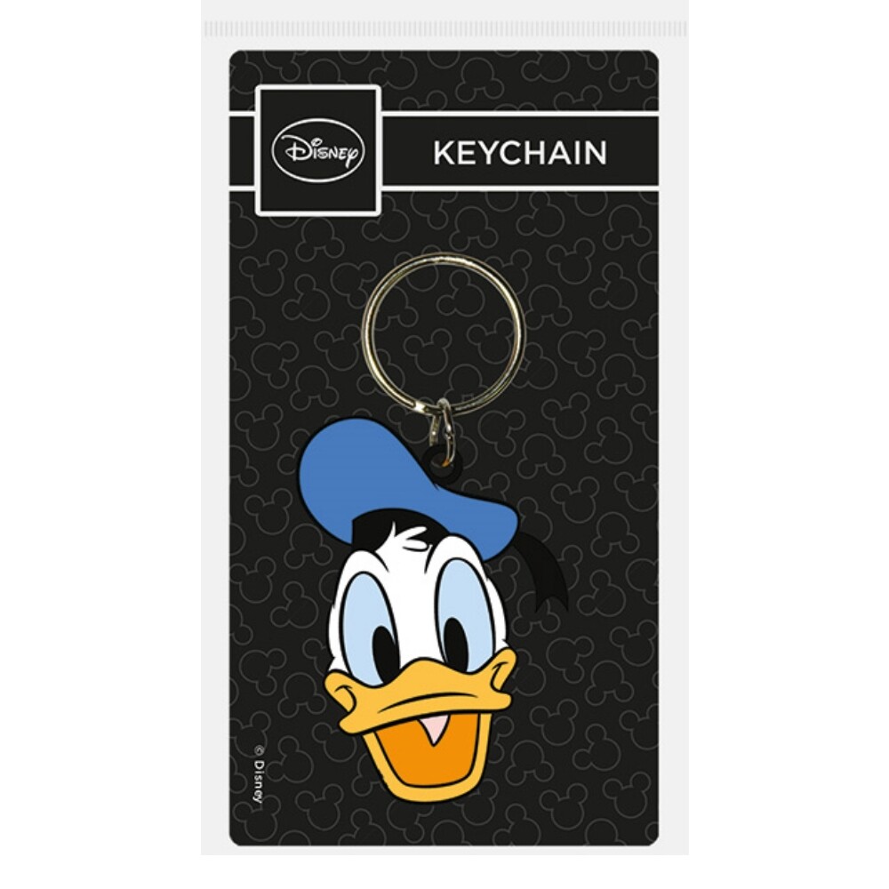 Disney Donald Duck RK38324C PVC Rubber Keychain 6x6cm