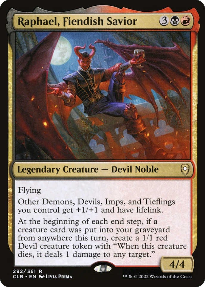 Raphael, Fiendish Savior EDH Commander Deck, Rakdos Devil Beatdown! - Image 3 of 4