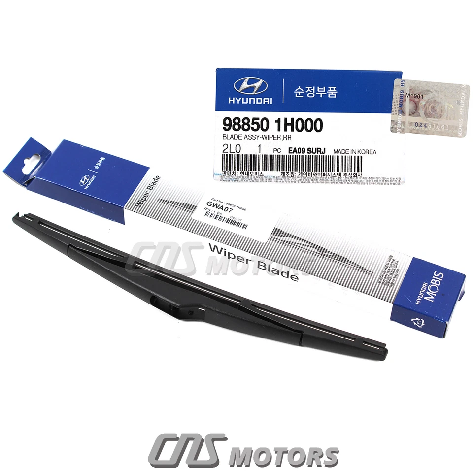 GENUINE REAR Wiper Arm & Blade for 2010-2017 Hyundai Tucson OEM 988111H000⭐⭐⭐⭐⭐ Foto 2 de 4