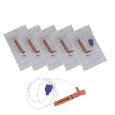 50pcs 9Pin Disposable Neonate/Adult Oximax SpO2 Sensor Compatible With