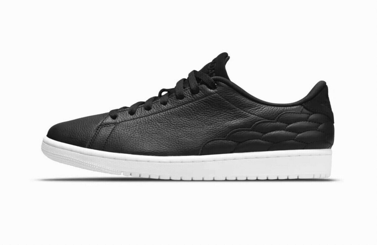 Size 17 Nike Men Air Jordan 1 Centre Court Shoes DJ2756 001 Black