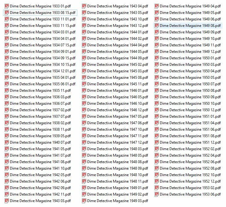 DIME DETECTIVE MAGAZINE 92 Classic Issue Collection On USB Thumb Drive - Image 4 of 4