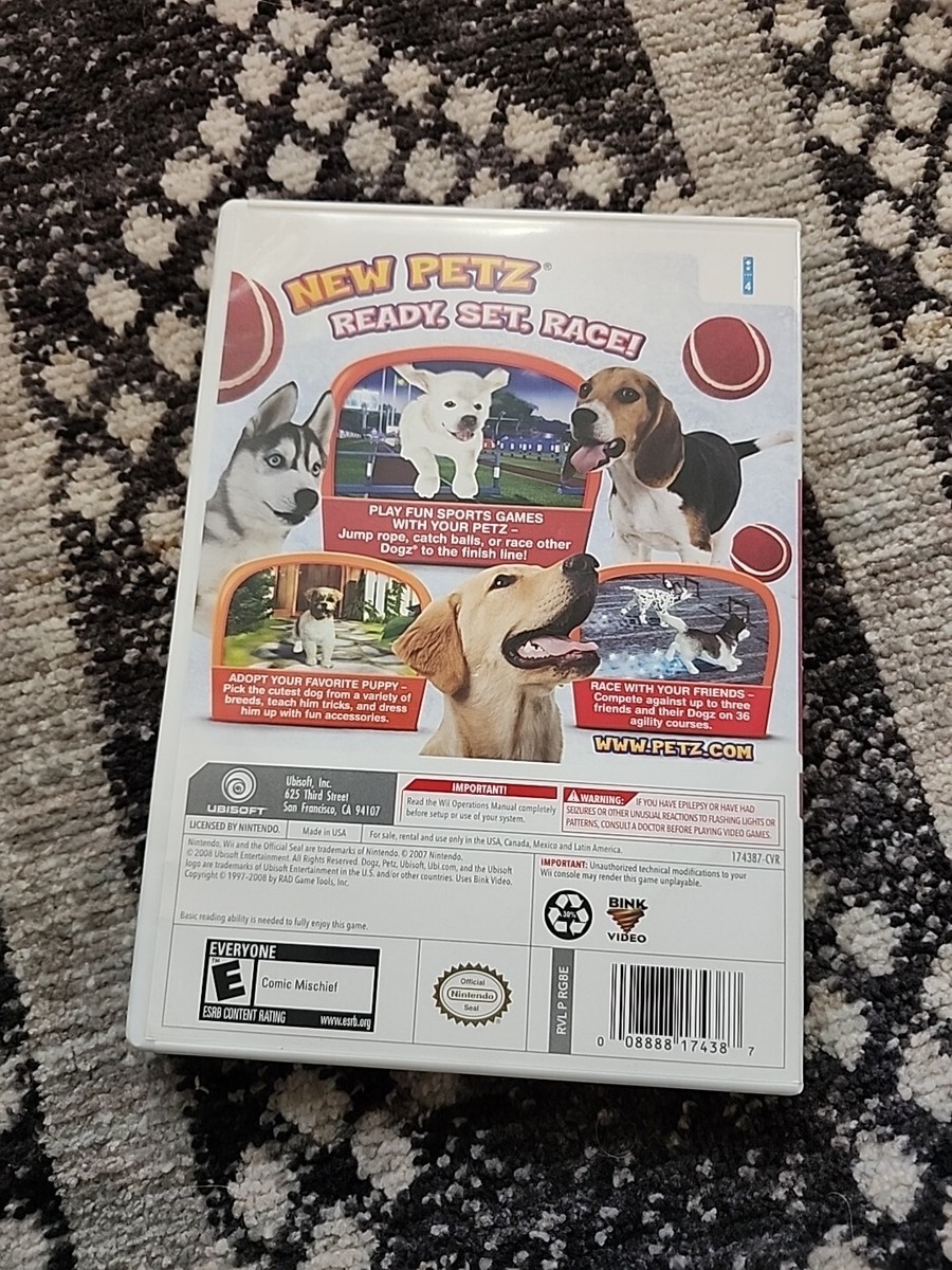 Petz Sports (Nintendo Wii, 2008) Dog Sports Game 8888174387| eBay
