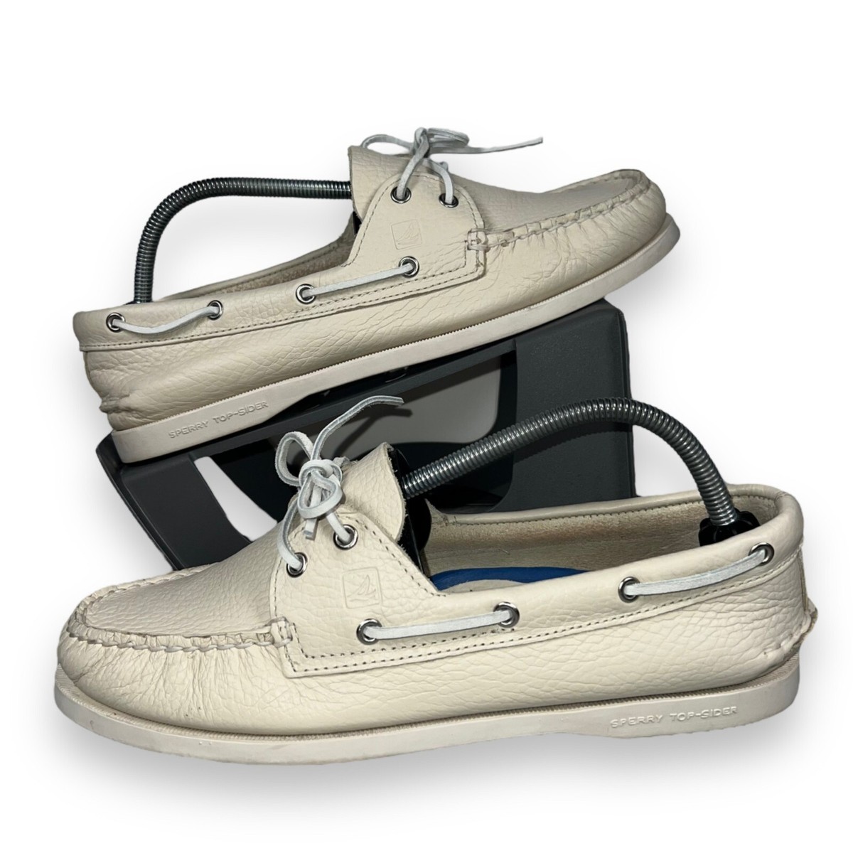 Sperry Top-Sider Authentic Original Ice Beige Leather 9195041