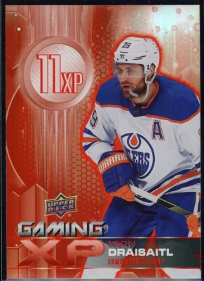 未開封品 UPPER DECK NHLカード ENGRAINED LEON DRAISAITL OILERS #SA-LD 送料無料 中古 IT1 2024-25 Upper Deck O-Pee-Chee Glossy Leon Draisaitl #OG-12