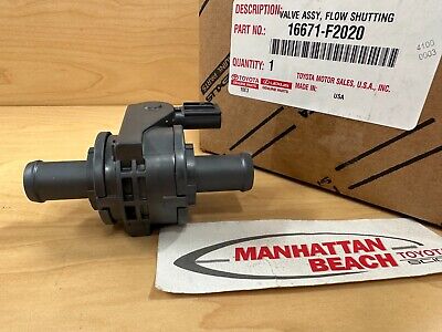 20-22 COROLLA 2.0L COOLANT FLOW CONTROL VALVE 16671-F2020 20-22 COROLLA 2.0L COOLANT FLOW CONTROL VALVE 16671-F2020