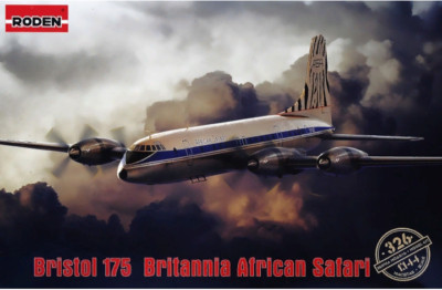Bristol 175 model airplane kit 263 mm scale 1/144 Roden 326