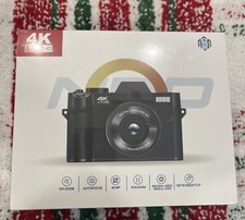 48MP Digital Cameras for Photography with WiFi  App Control,4K Autofocus