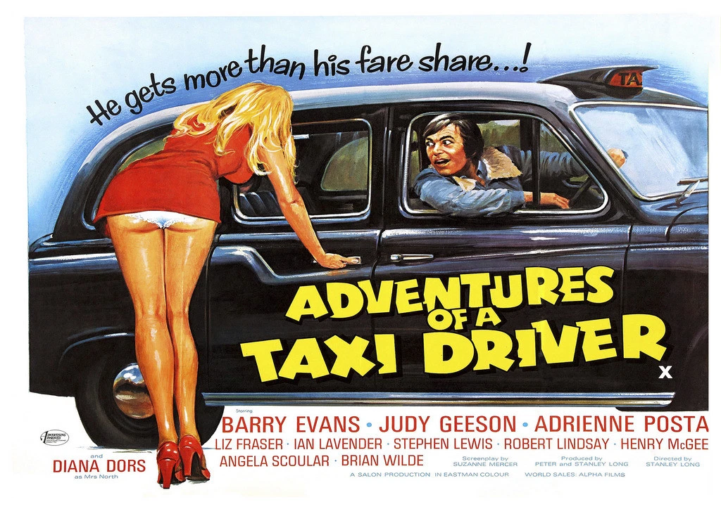 Adventures Of A Taxi Driver : Old Film Poster Reproduction | EBay