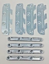 Bed Fitting Brackets Connectors Joiners Replacement Hook in, 130mm Complete Set