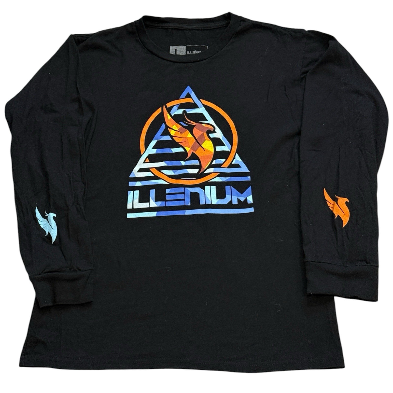 DJ Electronic Music Black Long Sleeve T Shirt