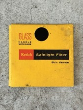 Vintage Kodak Safelight Filter 5 Darkroom Filter with Box 1970s