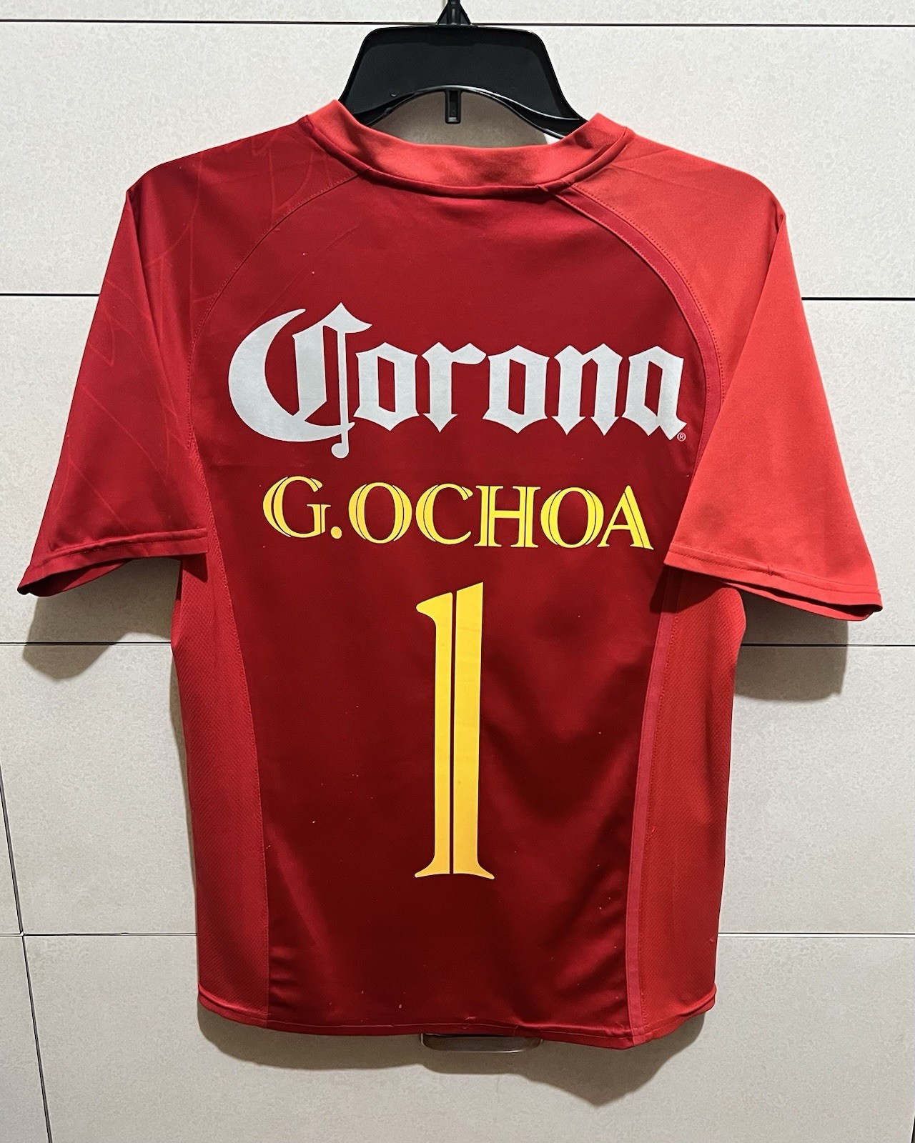 Club America Jersey Portero Nike 2007 - 2008 Memo Ochoa Liga BBVA MX