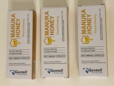 3 BOXES Manukapli Honey Wound Dressing 6 x 0.5oz,Exp 2029