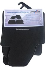 Velour-Fußmatten für Hyundai Coupé Bj.2000 bis Bj.2002