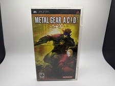 Metal Gear Ac!d 2 Acid II (Sony PSP, 2006) CIB Complete w/ Manual No 3D Glasses