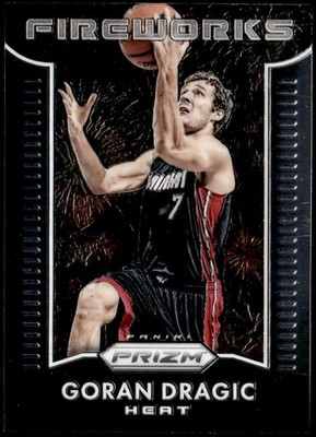 2015-16 Panini Prizm #14 Goran Dragic Fireworks E1