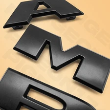 Front Grille Emblem Letter For Ram 1500 Accessories Clasp Nameplate Badge 19-24