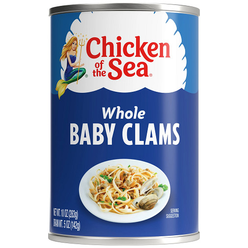 Chicken of the Sea Whole Baby Clams 2 Pack