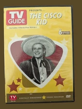 TV Guide The Cisco Kid 2005 DVD Duncan Renaldo Leo Carrillo Silver 6 Episodes 