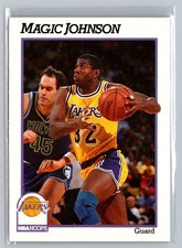 1991-92 Hoops #101 Magic Johnson