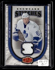 2006-07 Flair Showcase Stitches Bryan McCabe Toronto Maple Leafs #SS-MC