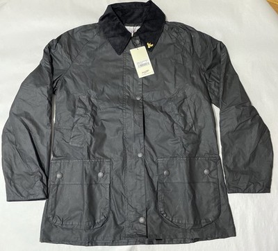 NWT John Partridge Womens Black 5220 Landowner 4oz Wax Cotton Jacket Size S $289