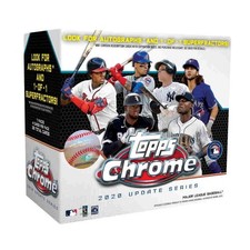 2020 Topps Chrome Baseball Update Series Hobby Box Factory Sealed 20TOBCUS