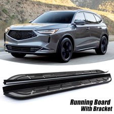 Alu Running Board Side Step Pedal Nerf Bars F...