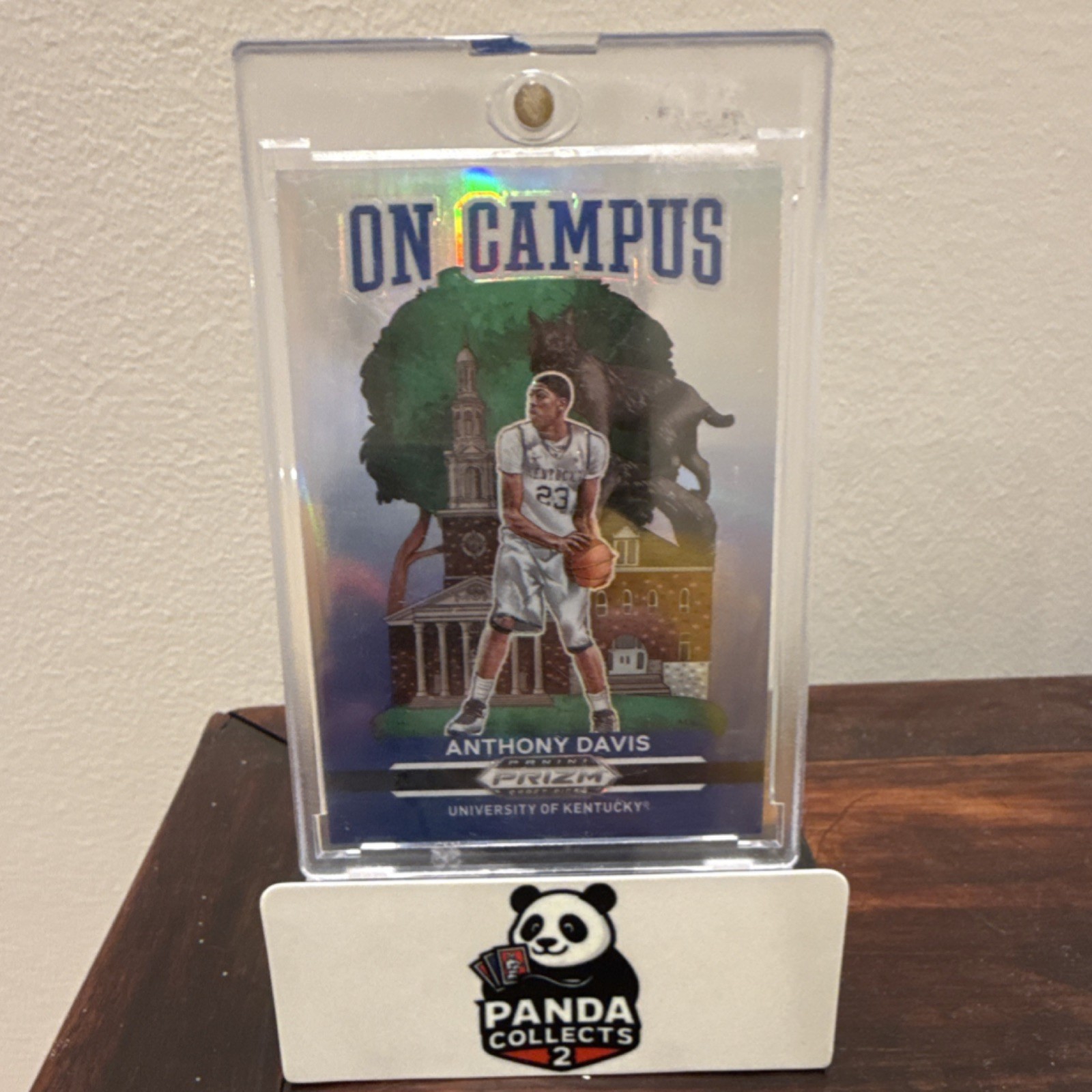 2021-22 Panini Prizm Draft Picks Anthony Davis On Campus! Case Hit! 
