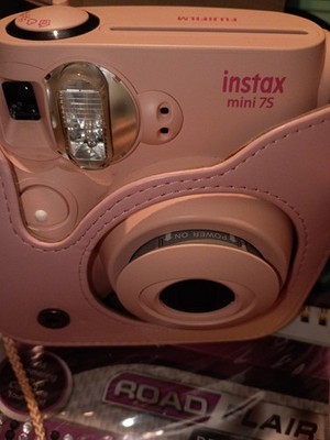 FujiFilm Instax Mini 7S Pink Instant Photo Camera w/ Carry Case Tested