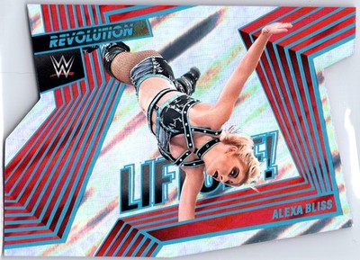 2022 Panini Revolution WWE #5 Alexa Bliss Liftoff! Lava #/10