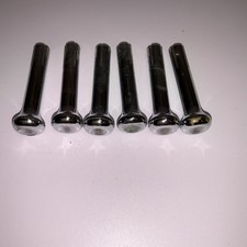 Five 6 Original 1970 S 1980s Gm Chrome Door Lock Knobs Used Mixed Styles