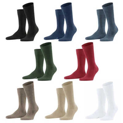 FALKE Herren Socken - Family SO, Allrounder Strümpfe, Uni, Baumwollmischung - Bild 1 von 4