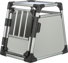 Trixie Aluminium Sturdy Dog Transport Crate Small  57cm &times; 48cm &times; 37cm