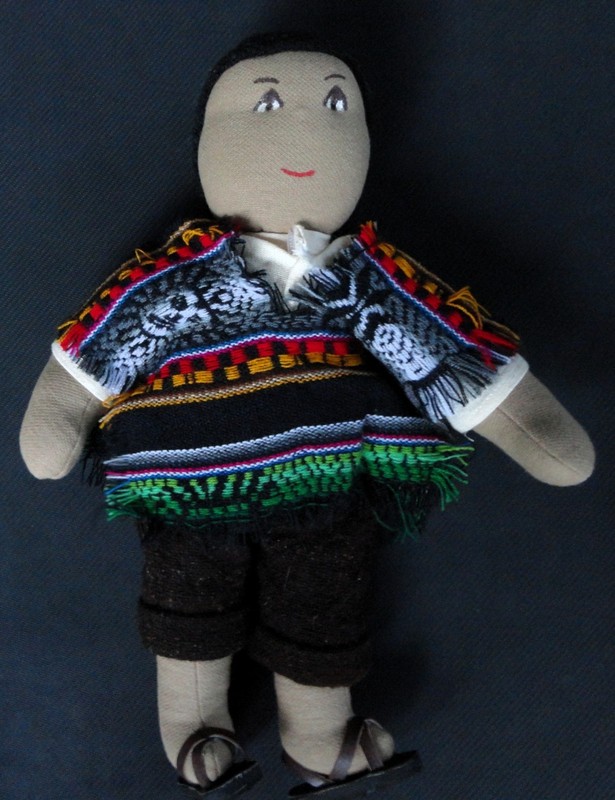 Handmade Ethnic Folk Art Cloth Dolls – Traditional Attire & Detailed