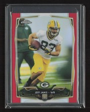 2014 Topps Chrome #192 Jeff Janis Red Refractors #/25