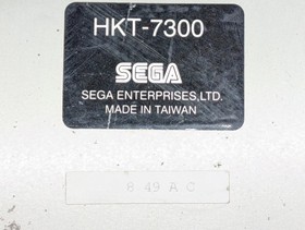 SEGA Dreamcast Arcade Stick HKT-7300 Controller Official Tested Working