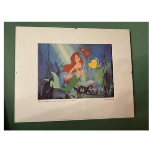 Disney Little Mermaid Print  “Ariel, Listen to Me. The Human World, It’s a Mess”