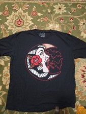 Ladies Sz XL Black Craft Gothic, Grunge Black Tshirt