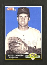 1991 SCORE RYNE SANDBERG The Franchise #862