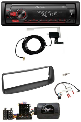 Pioneer 1DIN USB DAB MP3 Lenkrad Autoradio für Peugeot 206 CC 1998-2002 - Bild 1 von 10