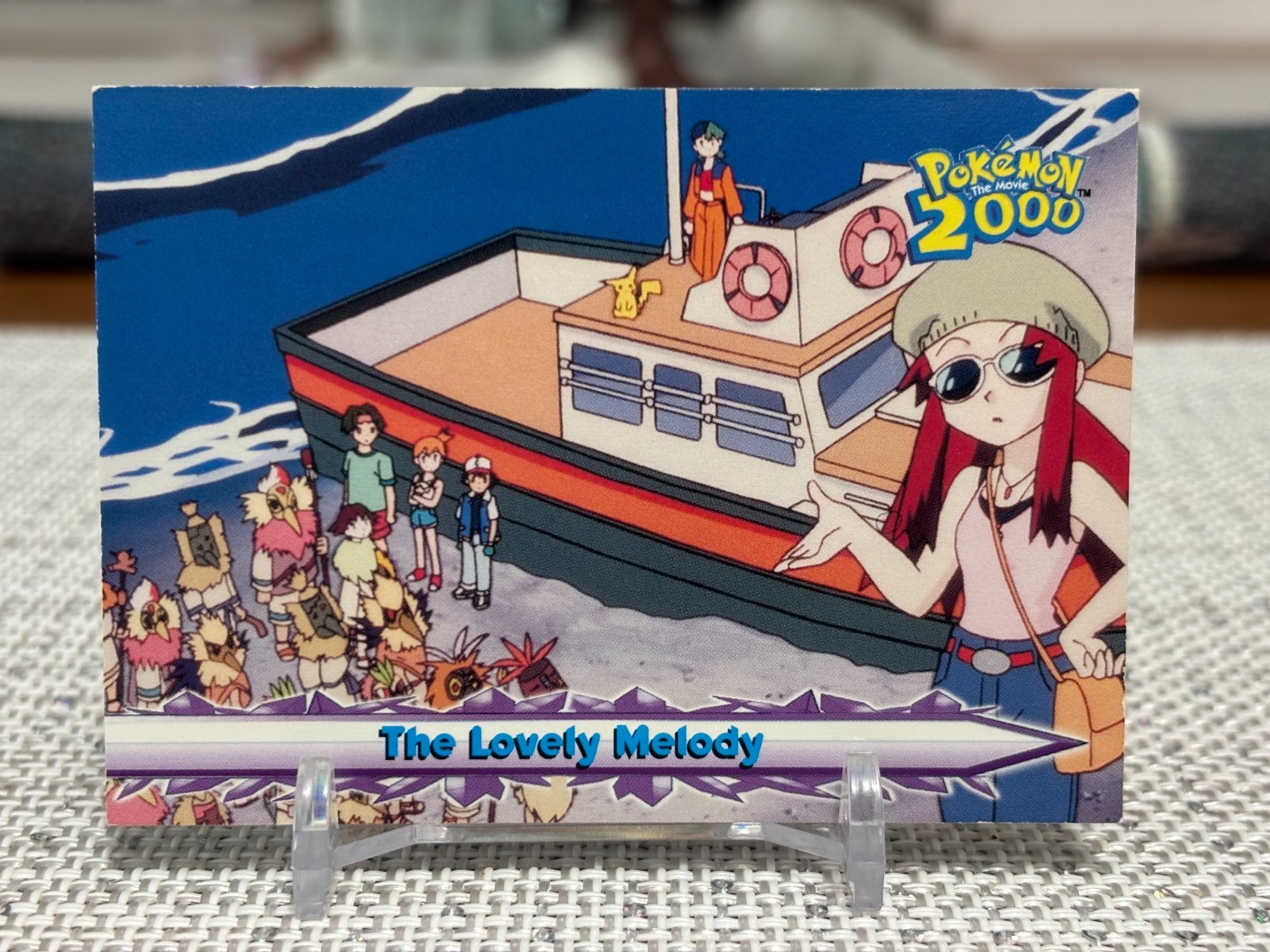 Pokemon the Movie 2000 #24 (The Lovely Melody) Blue Logo LP