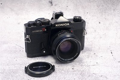 Konica Autoreflex T schwarz mit 1.7 / 50mm