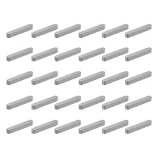 30 Pcs Round Ended Feather Key, 40x6x6mm Drive Shaft Parallel Keys