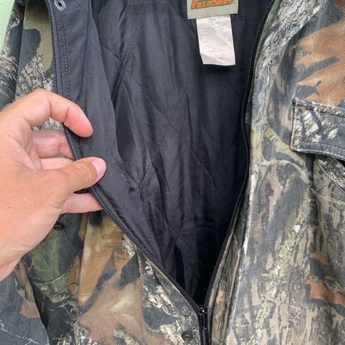 Mossy Oak Coveralls Mens XL Field Staff Hunting Workwear Insulated Break Up - Picture 10 of 11