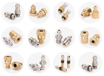 #ad PCP 4500PSI High Pressure Air Pump Quick Connect Fittings Refilling Adapter Part $12.00