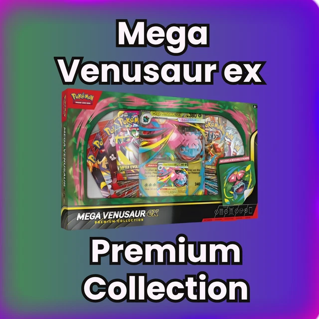 Pokemon TCG: Mega Venusaur ex Premium Collection