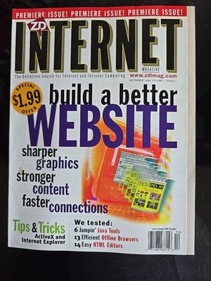 ZD Internet Magazine Premiere Issue December 1996 Vol. 1 Iss 1